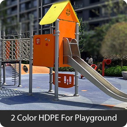 2 Color HDPE For Playground