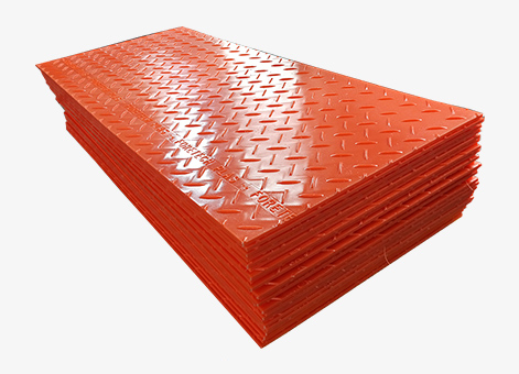 Esteras de protección de tierra temporales ligeras de plástico 3x8 para equipos pesados