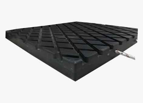 Almohadillas de soporte de grúa de plástico UHMWPE compuesto 24x24