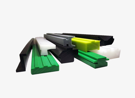 Rieles de guía de cadena y pista de esquina de UHMWPE de plástico
