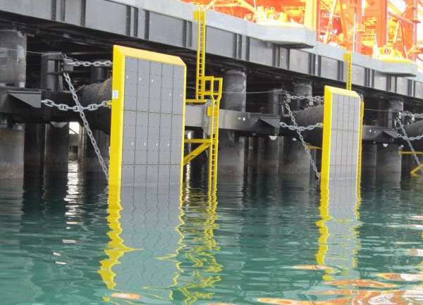 marine fender pad